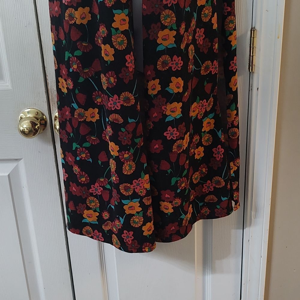 Lularoe open from sleeveless cardigan duster Sz S - Picture 2 of 6